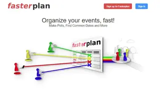 Fasterplan screenshot
