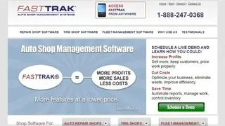 FastTrak Auto Shop Manager screenshot