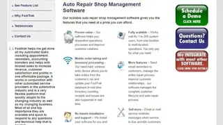 FastTrak Auto Shop Manager screenshot
