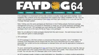 FatDog64 screenshot