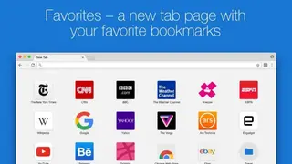Favorites – New Tab Page screenshot