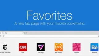 Favorites – New Tab Page screenshot