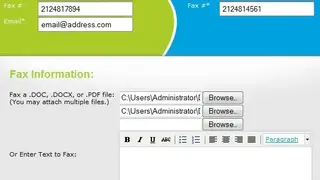FaxZero screenshot