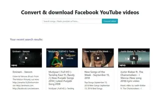 FbTube Converter screenshot