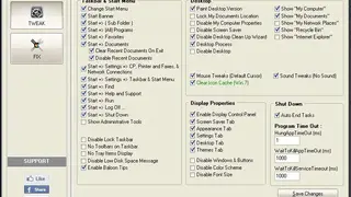 FCorp Tweakers screenshot