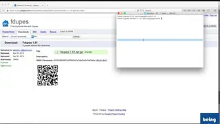 FDUPES screenshot