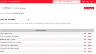 Fedena screenshot