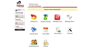 Fedena screenshot