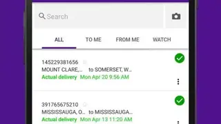 FedEx screenshot