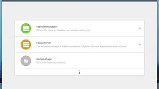 Fedora LiveUSB Creator screenshot