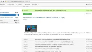 Feedbunch screenshot