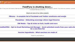 FeedFury screenshot