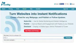 Feedity screenshot