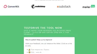 FeedLetter screenshot