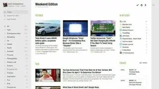 Feedly screenshot