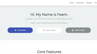 Feem screenshot