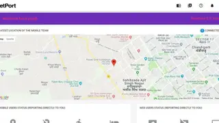 FeetPort screenshot