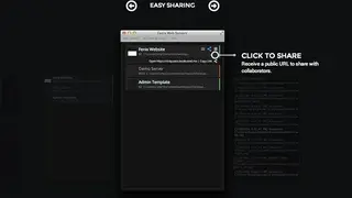 Fenix Web Server screenshot