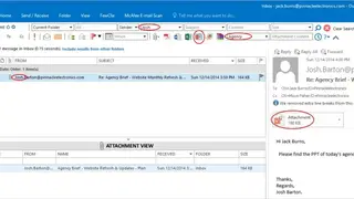 FewClix for Outlook screenshot