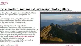 Fgallery screenshot