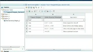 FICO Blaze Advisor screenshot