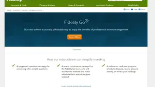 Fidelity Go screenshot