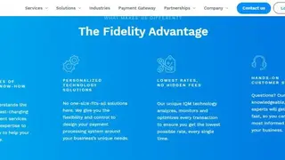 Fidelity Payment Services screenshot