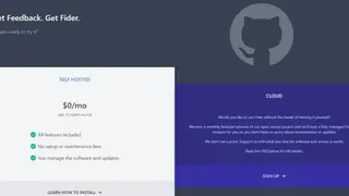 Fider screenshot