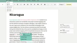 Fidus Writer screenshot