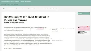 Fidus Writer screenshot