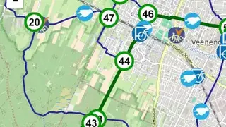 Fietsknoop bike your own route screenshot