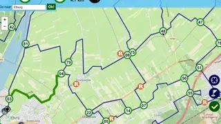 Fietsknoop bike your own route screenshot