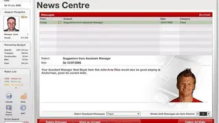 FIFA Manager 07: Extra Time screenshot