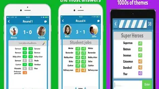 Fight List: Categories Game screenshot