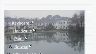 FiiNote, note everything screenshot
