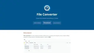File Converter screenshot
