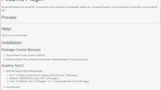 File Diffs screenshot