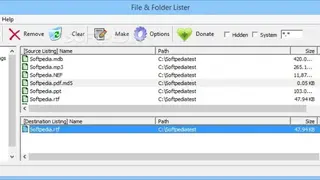 File & Folder Lister screenshot