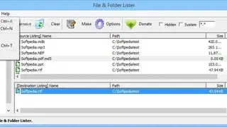 File & Folder Lister screenshot