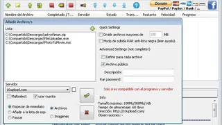 File & Image Uploader screenshot