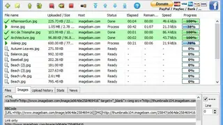 File & Image Uploader screenshot