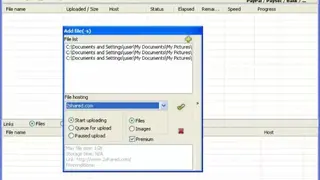 File & Image Uploader screenshot