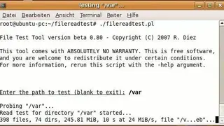 File Read Test screenshot