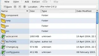 File Roller screenshot