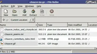 File Roller screenshot