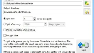 File Splitter Joiner screenshot