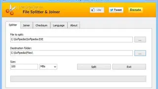File Splitter Joiner screenshot