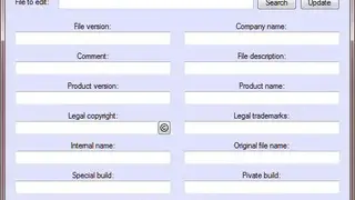 File version info editor screenshot