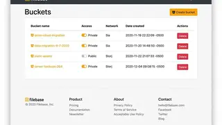 Filebase screenshot