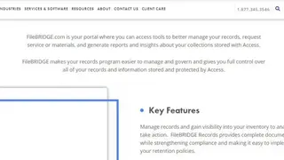 FileBRIDGE Records screenshot